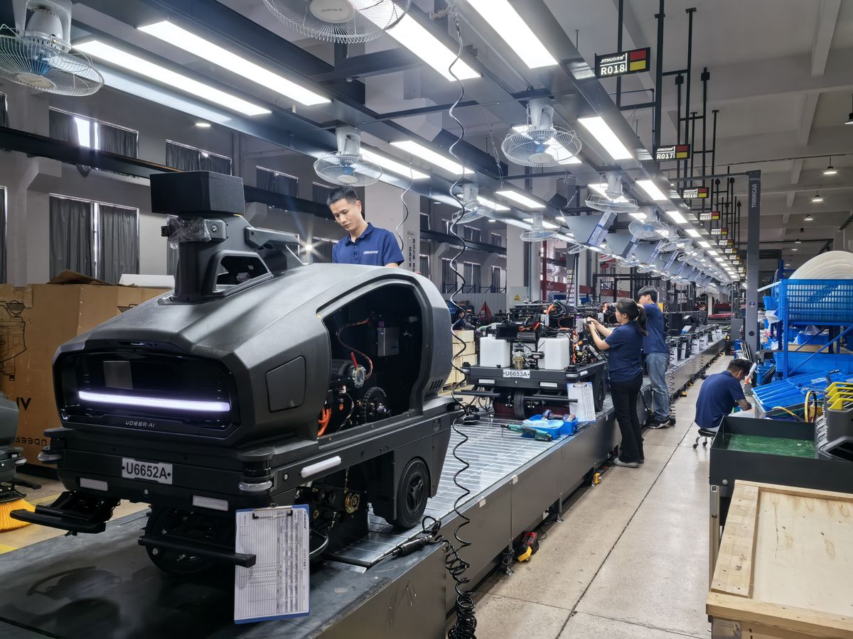 BIOCCE factory production line in Shanghai